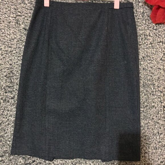 Ann Taylor Women's Gray Tweed Pencil Skirt Size 6 Knee Length - Picture 1 of 8